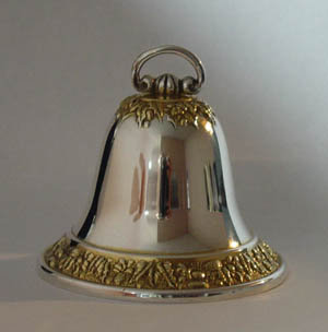 1996 Buccellati Bell Sterling Ornament image
