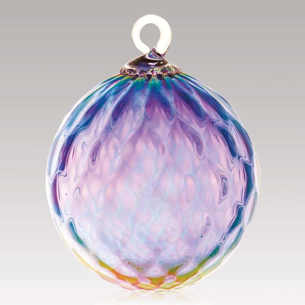 Sterling Collectables: Glass Eye February Amethyst Ornament