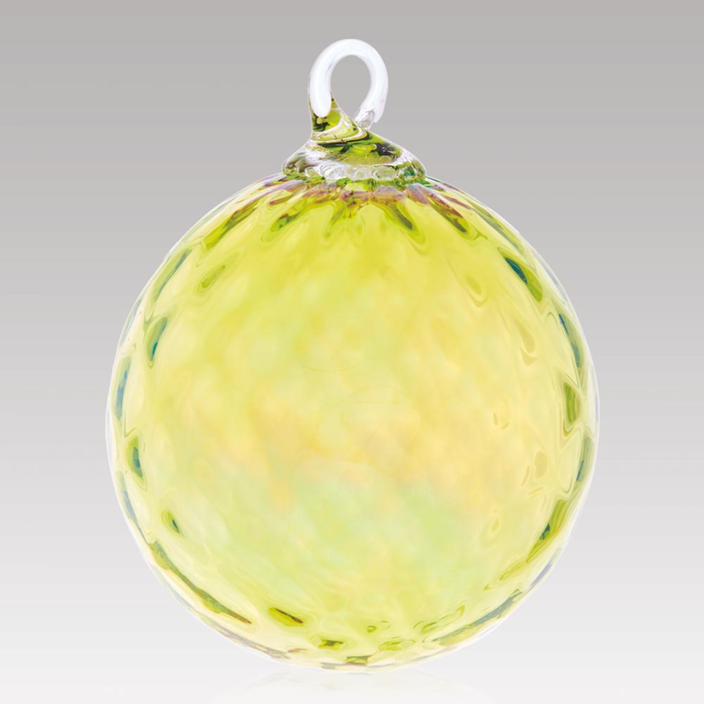 Sterling Collectables: Glass Eye August Peridot Ornament