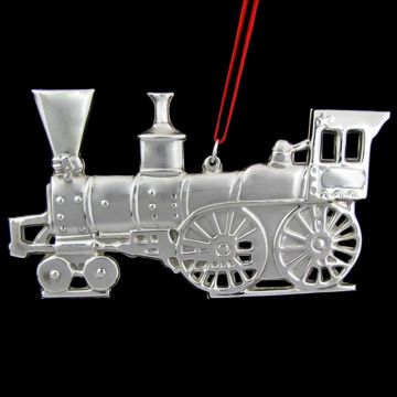 Gorham Locomotive American Heritage Sterling Ornament image