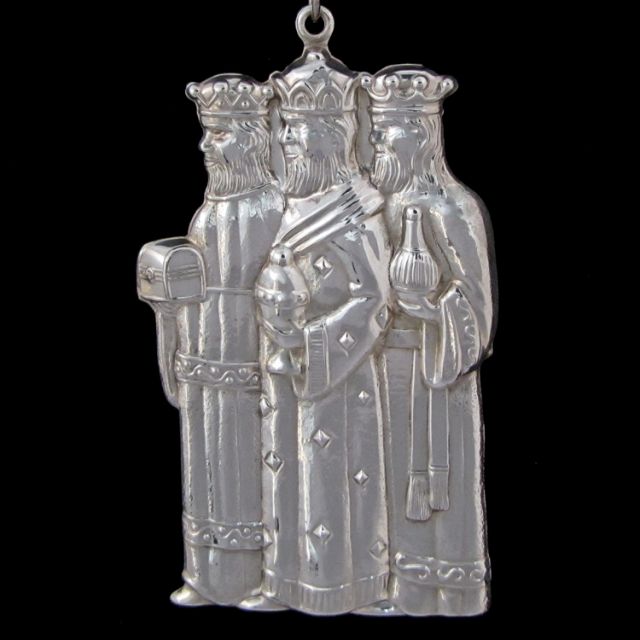 Three Wise Men (1982) Gorham Sterling on sale Silver Ornament - VINTAGE