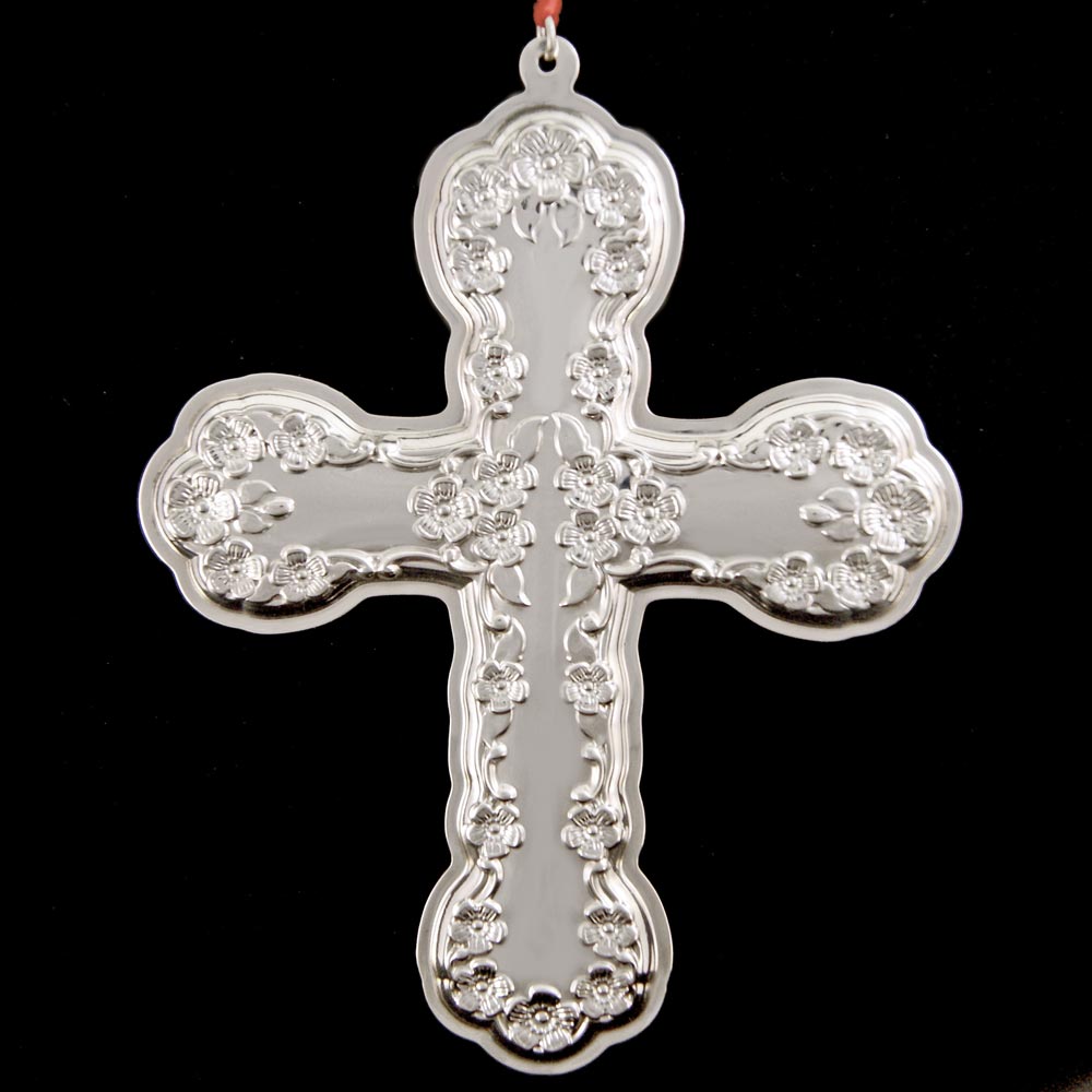 Sterling Collectables: 2000 Gorham Buttercup Cross Sterling Ornament