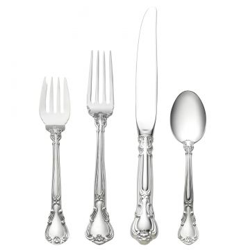 Gorham Chantilly 4 Piece Dinner Setting Sterling Silver image