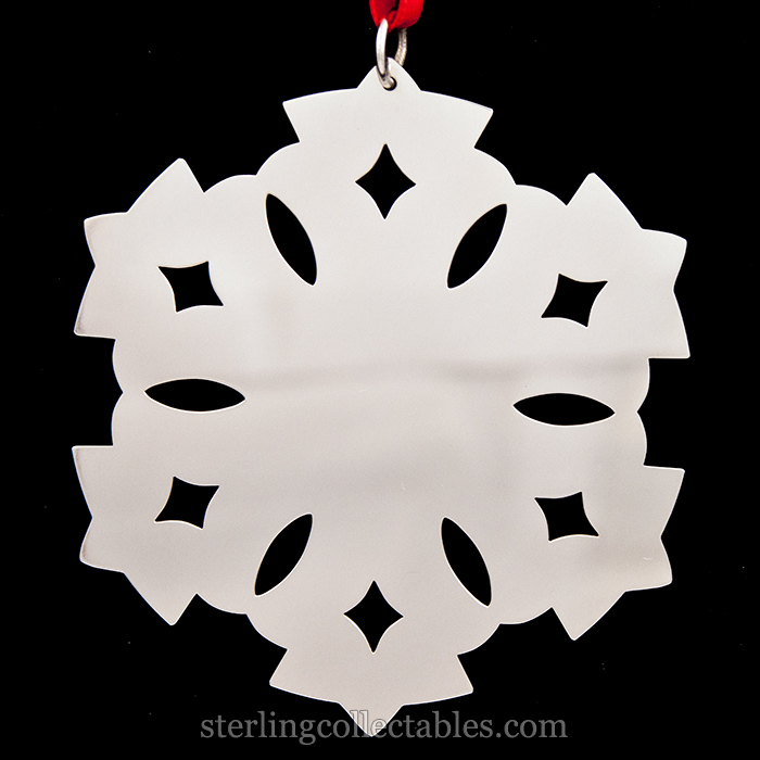 Sterling Collectables James Avery Snowflake Sterling Ornament