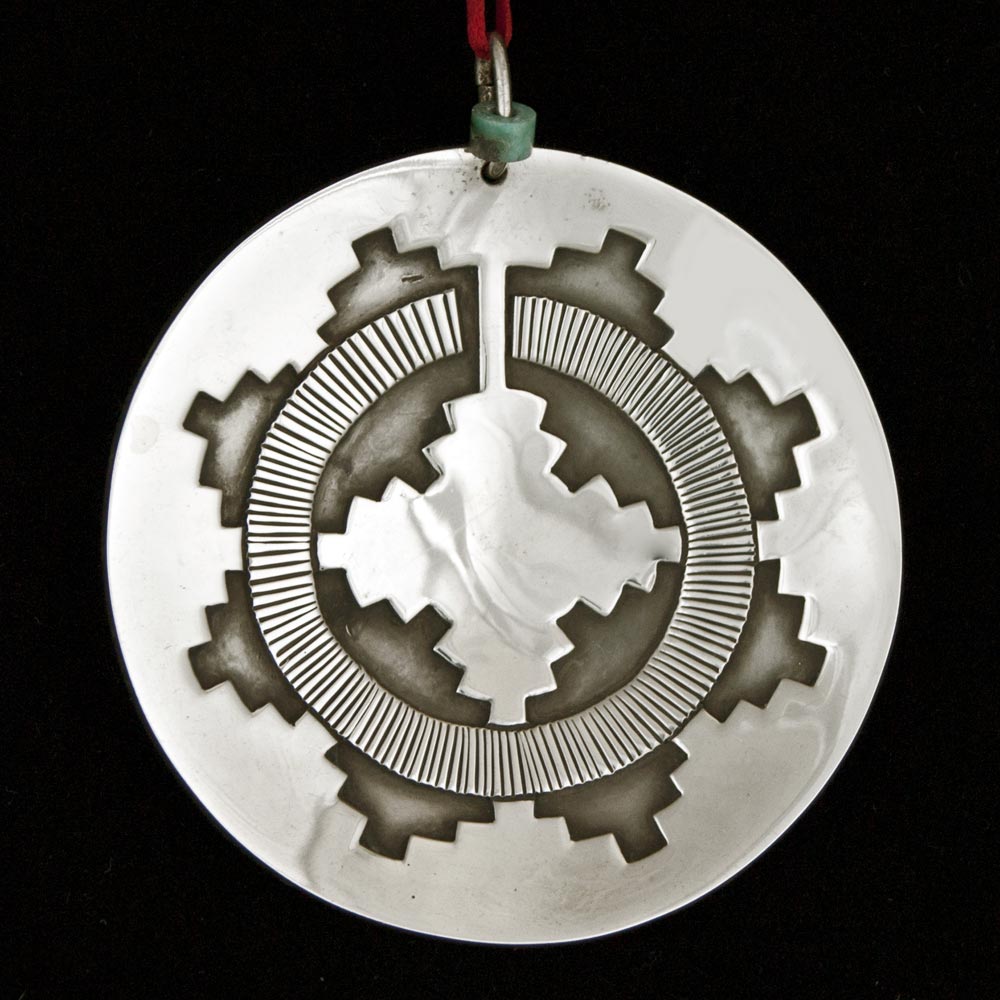 Sterling Collectables: Navajo Snowflake Sterling Ornament