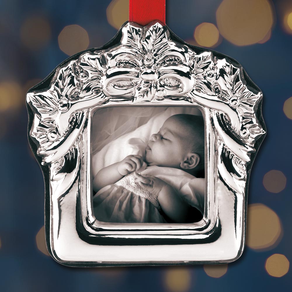 Sterling Collectables: Reed & Barton Holiday Ribbon Photo Frame ...