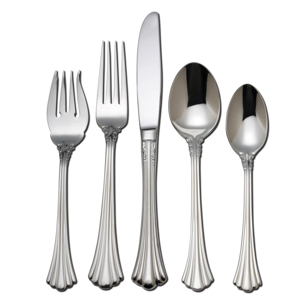 Sterling Collectables: Reed & Barton 1800 5 Piece Stainless Steel Place ...