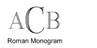 Roman Monogram