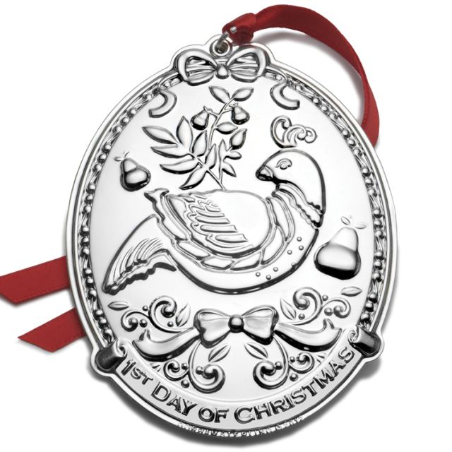 Towle 12 days 2025 of christmas medallions