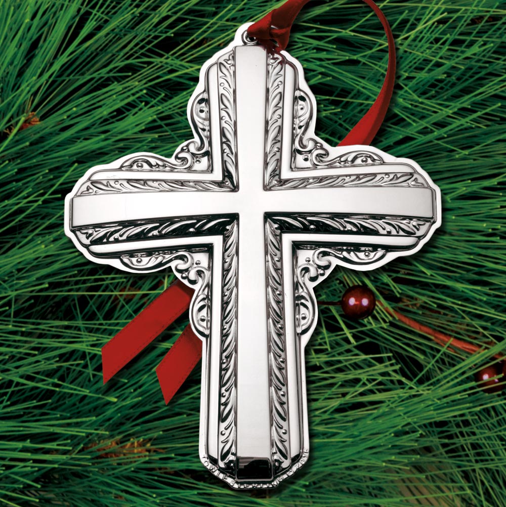 Sterling Collectables: 2016 Towle Cross 24th Edition Sterling Ornament