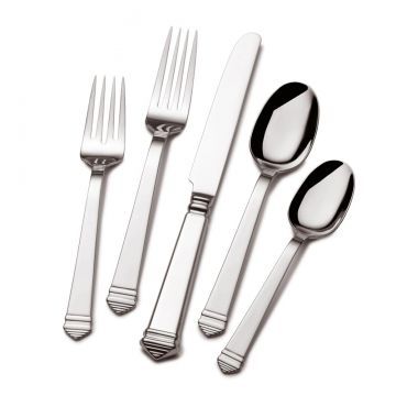 Towle Colonnade 45 Piece Stainless Steel Flatware Set image