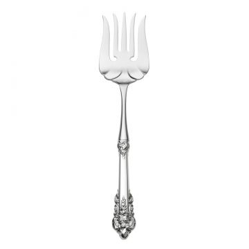Wallace Grande Baroque Large Serving Fork Sterling Silver image