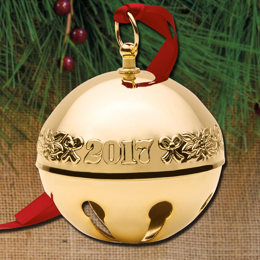 Sterling Collectables: 2017 Wallace Sleigh Bell 28th Edition Goldplate ...