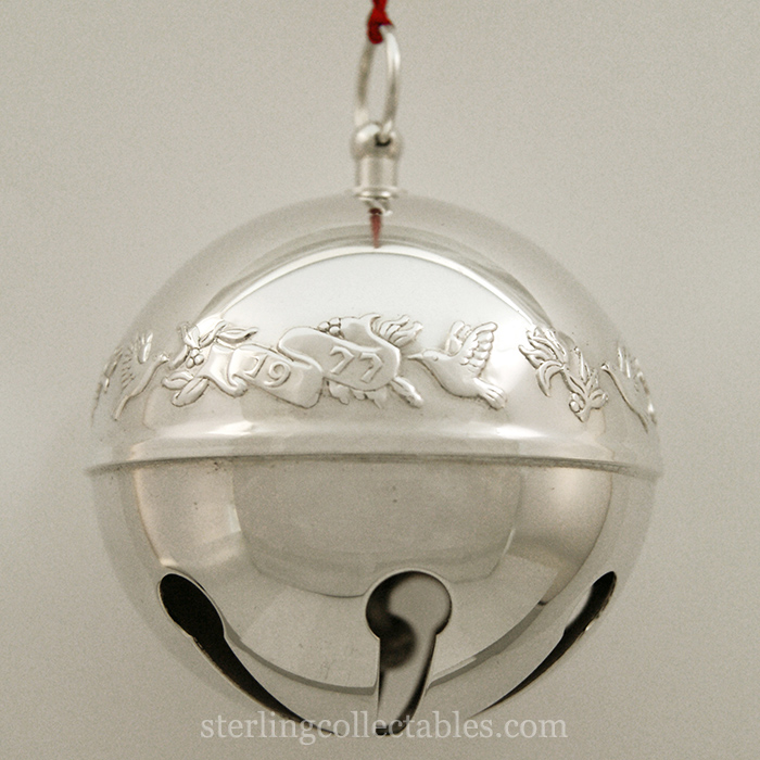 Vintage 2005 2024 Wallace annual sleigh bell, Limited Edition ornament, silver plate