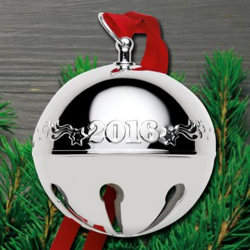 2016 Wallace Sleigh Bell 46th Edition Silverplate Ornament