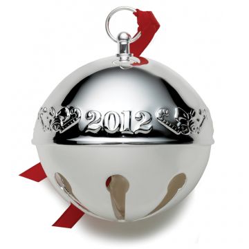 2012 Wallace Sleigh Bell 42nd Edition Silverplate Ornament image