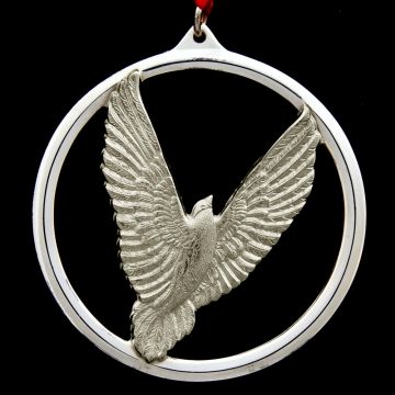 1975 Wallace Dove Sterling Ornament image