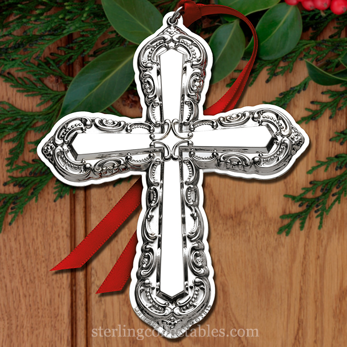 Sterling Collectables: 2015 Wallace Cross 20th Edition Sterling Ornament