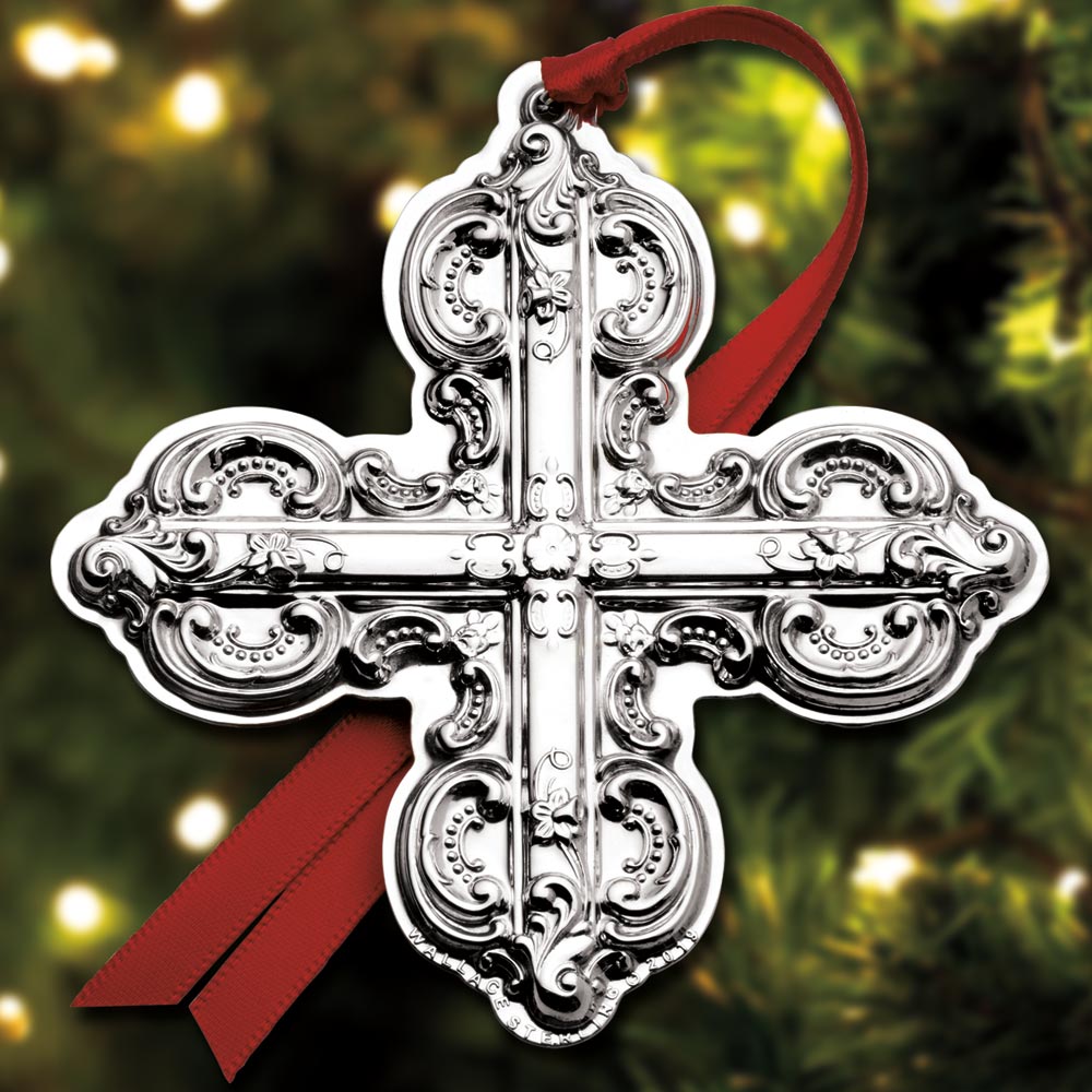 Sterling Collectables: 2019 Wallace Cross 24th Edition Sterling Ornament