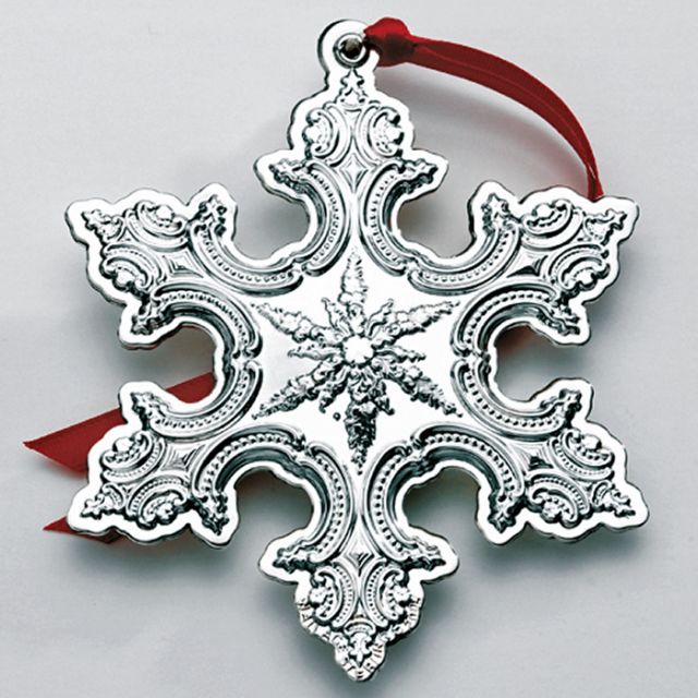 Wallace Sterling 2016 Baroque Snowflake cheapest Ornament